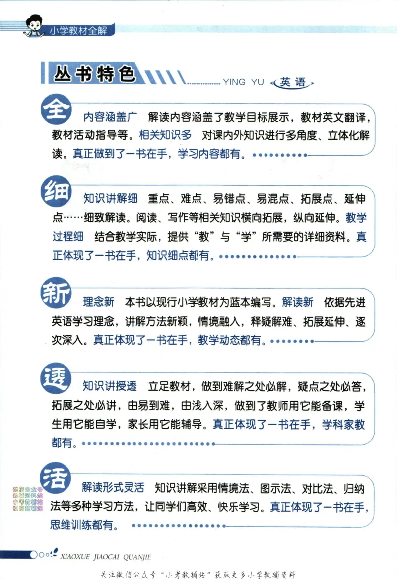 《小学教材全解六年级下册英语外研版_薛金星小学教材全解(1)_6.六年级》第6页预览