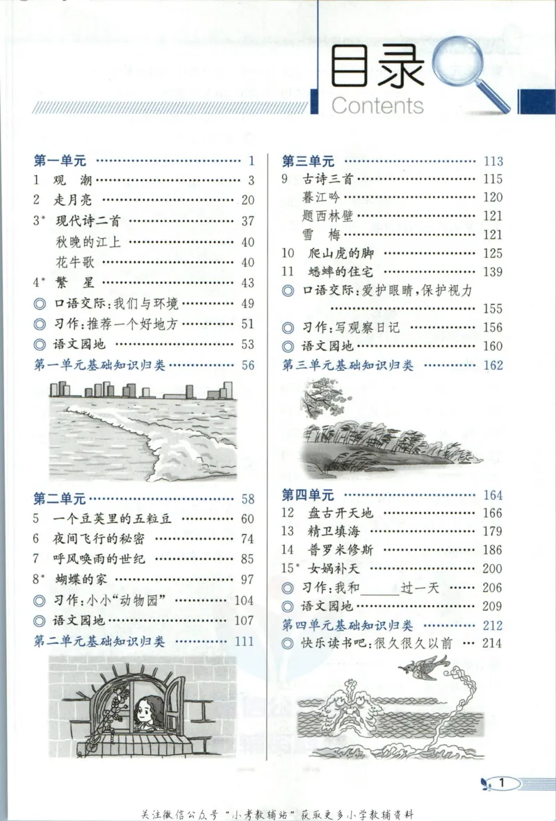《小学教材全解四年级上册语文人教版_薛金星小学教材全解(1)_4.四年级》第7页预览
