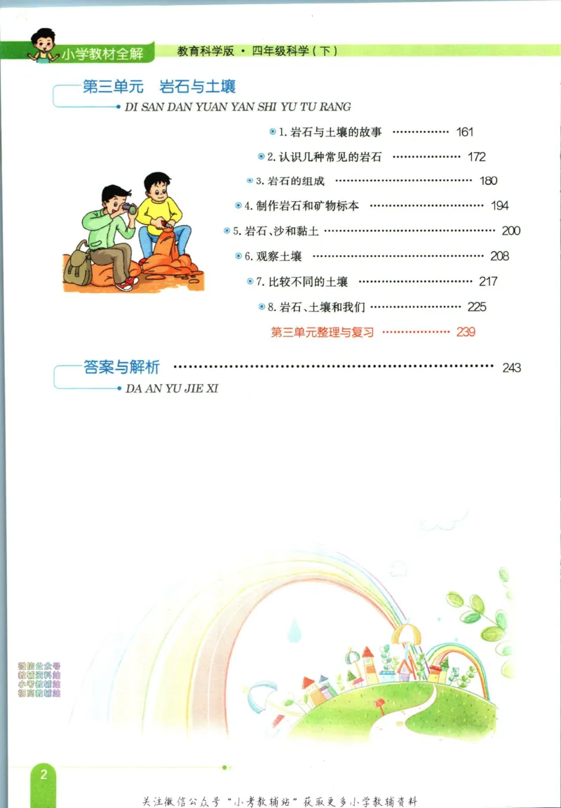 《小学教材全解四年级下册科学教科版_薛金星小学教材全解(1)_4.四年级》第8页预览