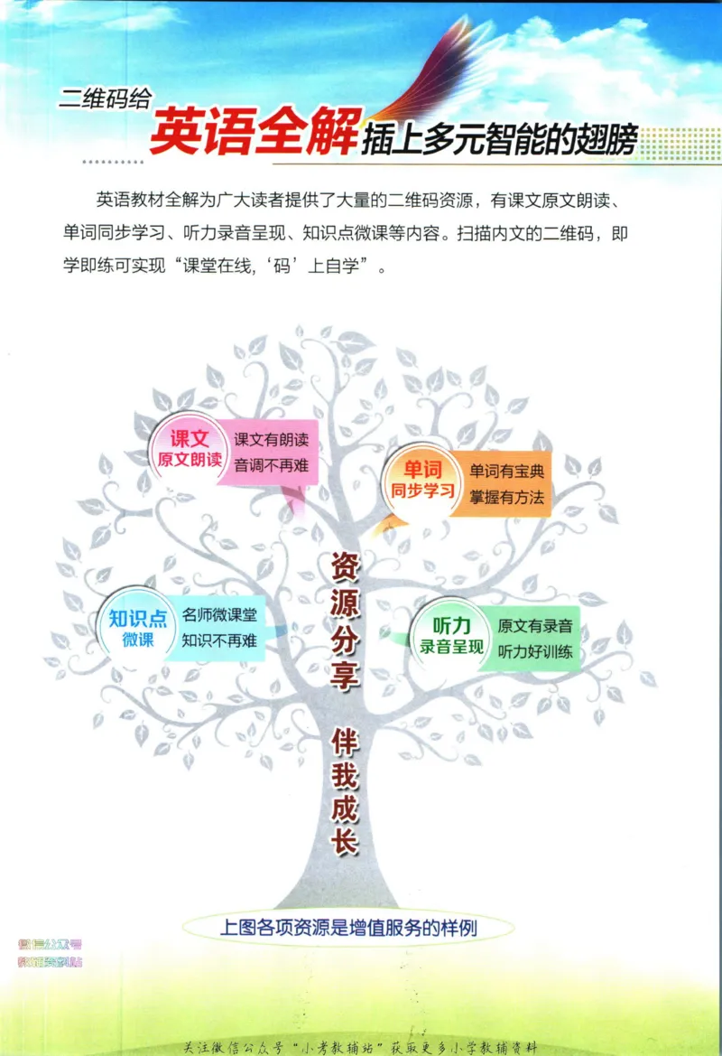 《小学教材全解六年级下册英语人教PEP版_薛金星小学教材全解(1)_6.六年级》第3页预览