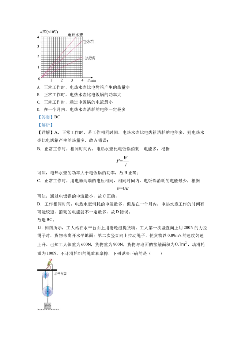 《2022年北京市中考物理真题（解析卷）_4.北京中考物理（2008-2026）》第9页预览