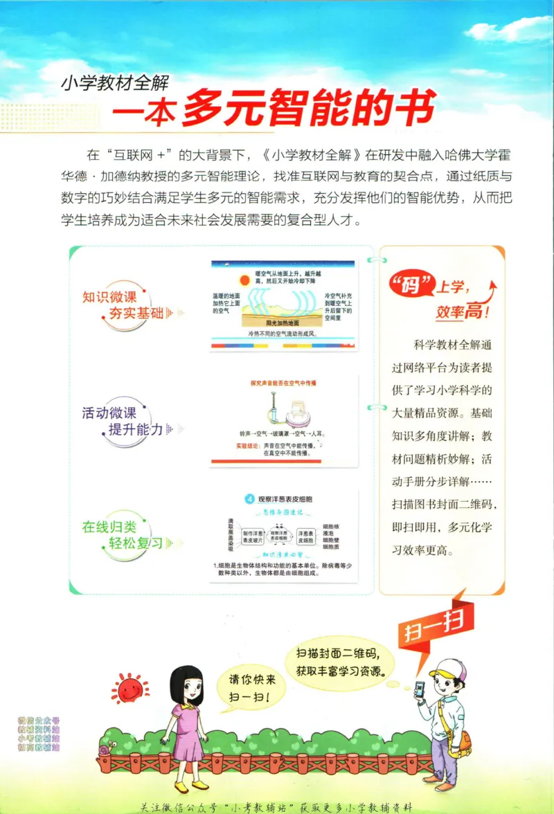 《小学教材全解六年级下册科学教科版_薛金星小学教材全解(1)_6.六年级》第2页预览