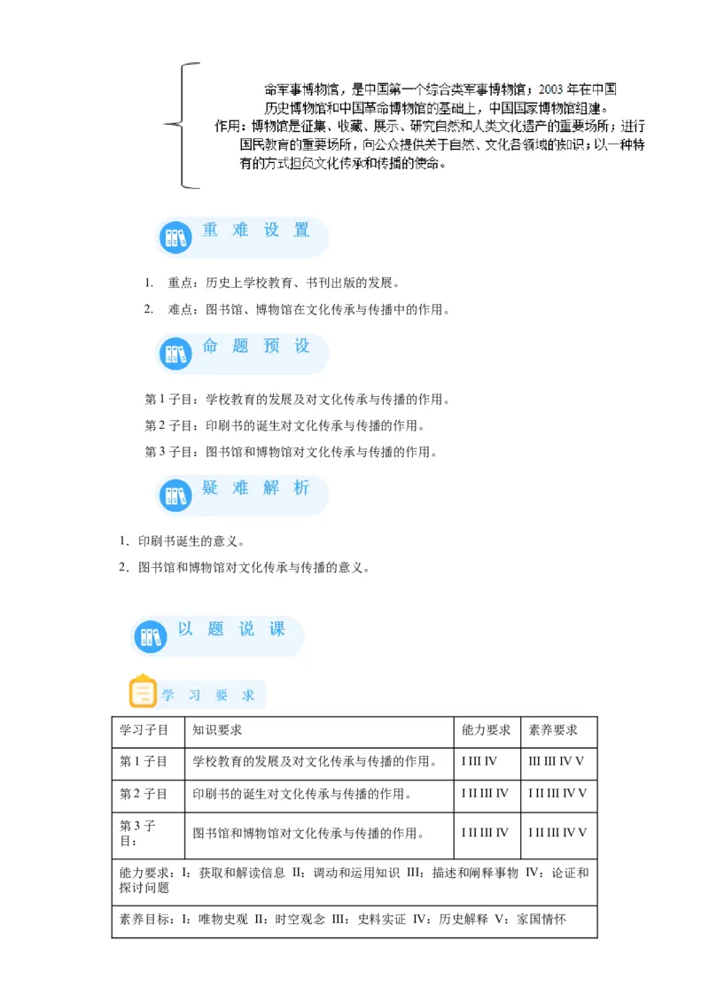 《14选必三第14课文化传承的多种载体及其发展_新版高中_高中历史新版_高中历史选择性必修3（统编版）_学案专项-P118》第3页预览