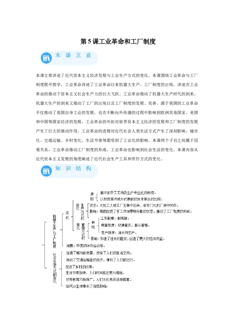 《05选必二第5课工业革命与工厂制度_新版高中_高中历史新版_高中历史选择性必修2（统编版）_学案专项-P118》第1页预览