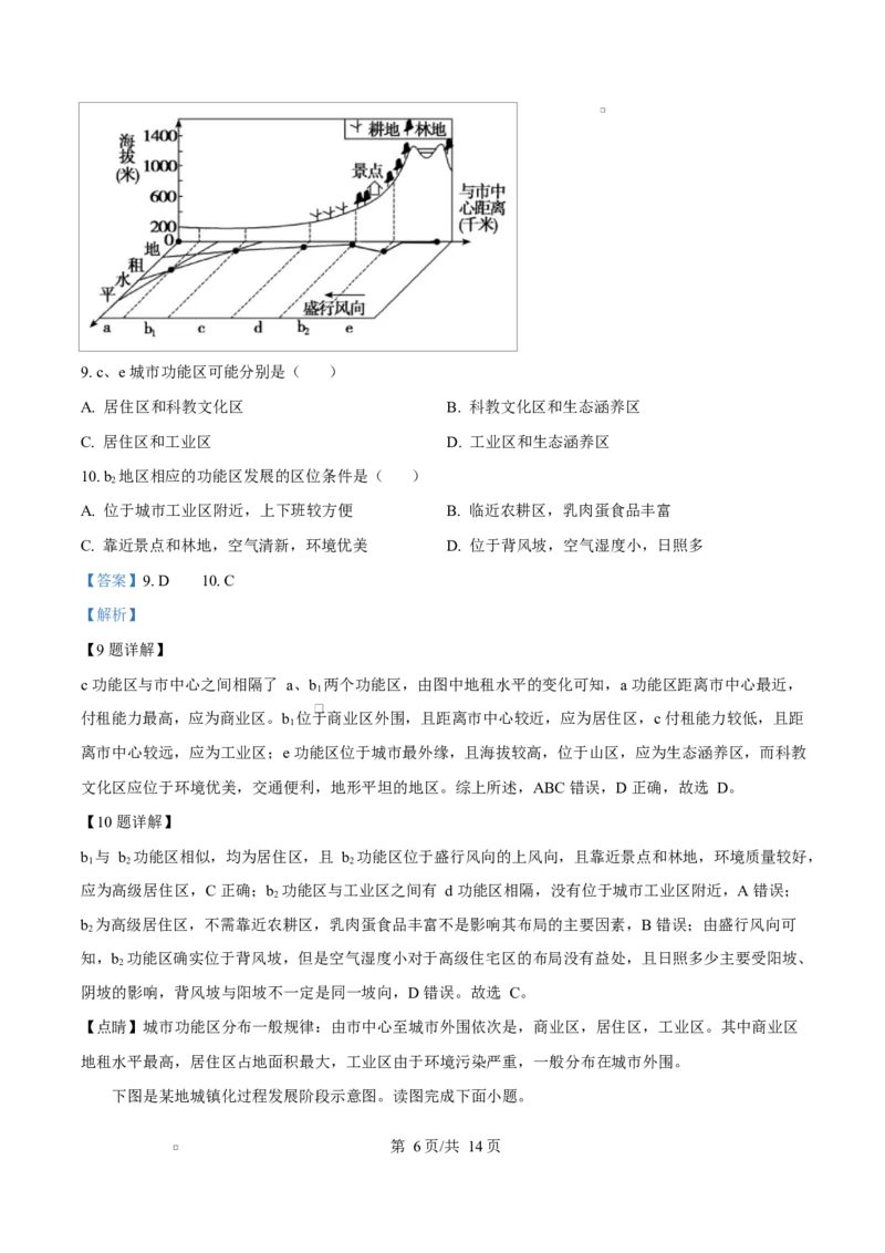 《内蒙古自治区赤峰市红山区赤峰第四中学2024-2025学年高一下学期4月月考地理试题Word版含解析_2024-2027高一（7-7月题库）(1)_2025年05月试卷》第6页预览