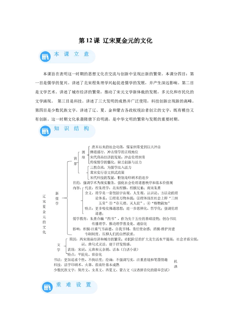 《12纲要上第12课从明朝建立到清军入关_新版高中_高中历史新版_高中历史纲要上（统编版）_学案专项-P118》第1页预览
