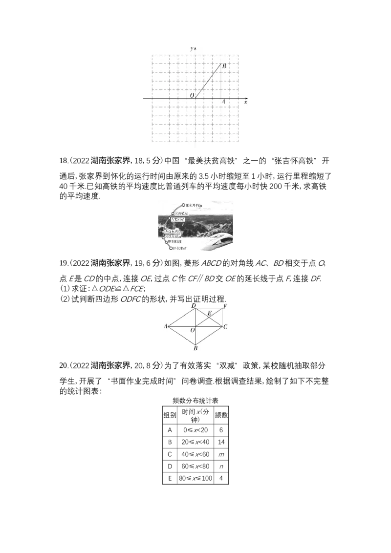 《2022张家界数学试卷+答案+解析(word整理版)_12.2026年4月全国各地高考模拟卷_2026版初中金考卷•45套中考试卷汇编系列合集_全国版中考真题(1)_各省市《历年中考真题》2013-2024(10)》第4页预览