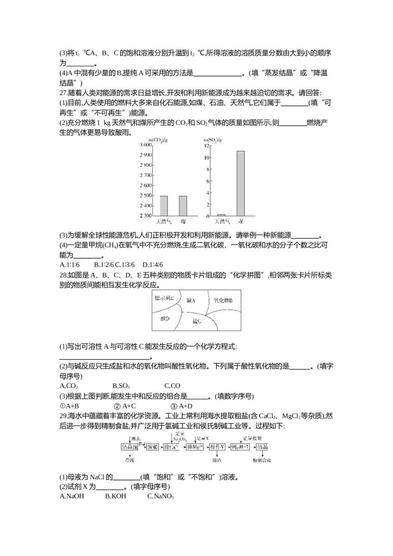 《2021衡阳化学试卷+答案+解析(word整理版)_12.2026年4月全国各地高考模拟卷_2026版初中金考卷•45套中考试卷汇编系列合集_全国版中考真题(1)_各省市《历年中考真题》2013-2024(10)_湖南》第5页预览