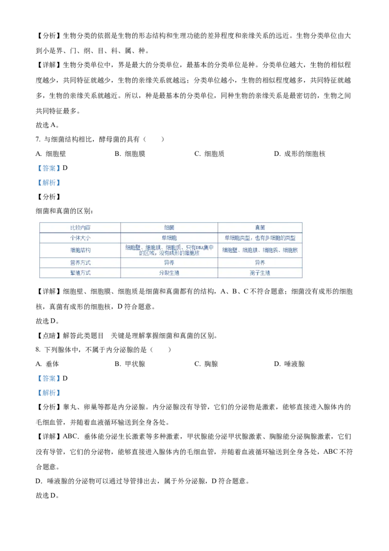 《2022年辽宁省鞍山市中考生物真题（解析）_12.2026年4月全国各地高考模拟卷_2026版初中金考卷•45套中考试卷汇编系列合集_全国版中考真题(1)_辽宁各地中考_辽宁生物（24）_鞍山生物2017-22》第3页预览