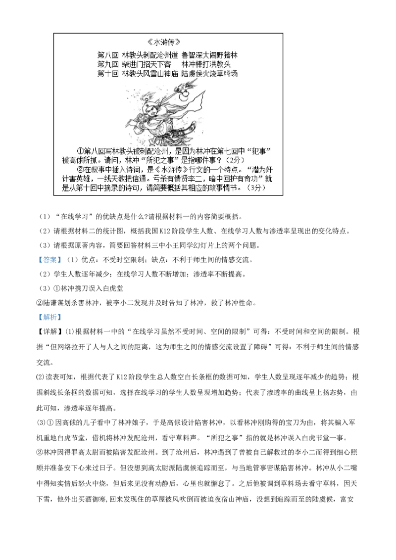 《2020四川绵阳语文试卷+答案+解析(word整理版)_12.2026年4月全国各地高考模拟卷_2026版初中金考卷•45套中考试卷汇编系列合集_全国版中考真题(1)_各省市《历年中考真题》2013-2024(10)_四川》第8页预览