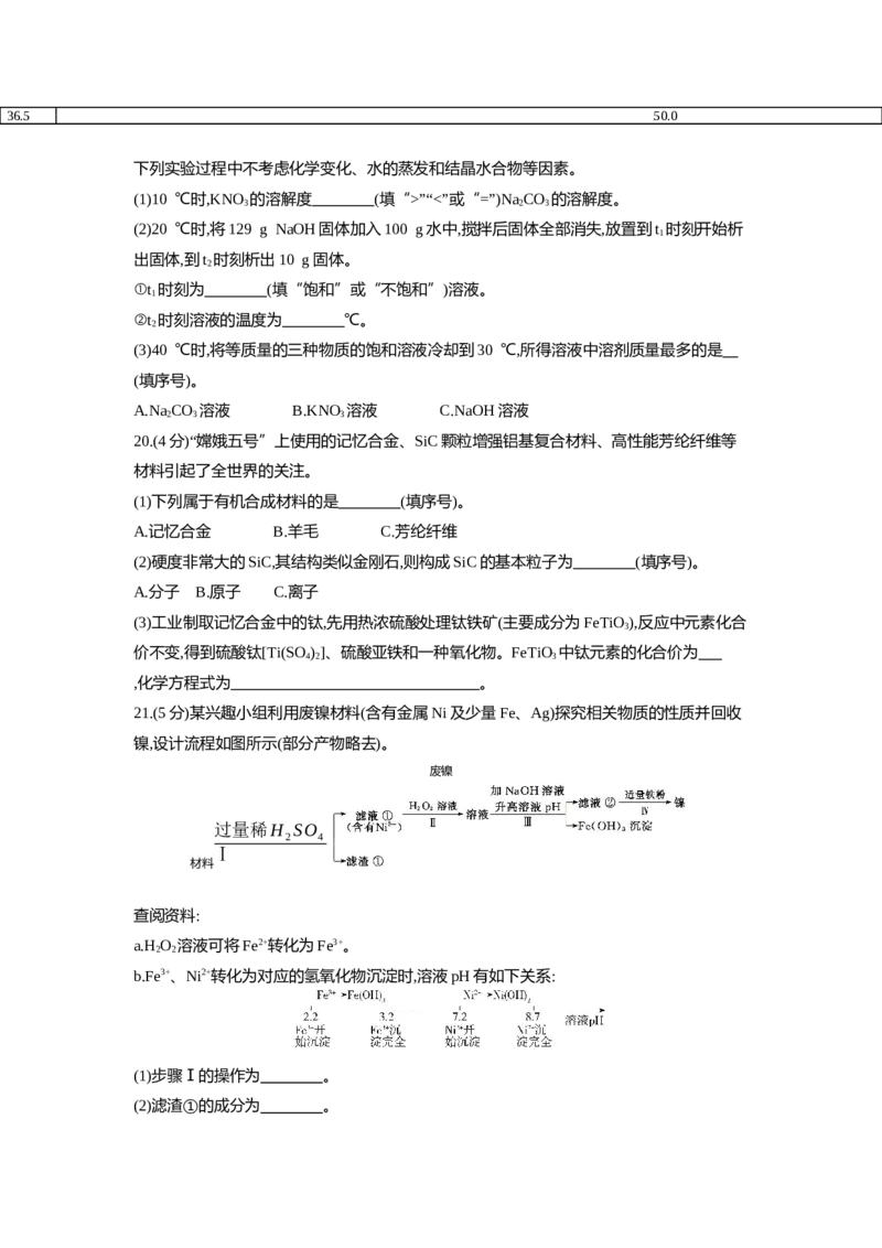 《2021重庆化学试卷+答案+解析(word整理版)_12.2026年4月全国各地高考模拟卷_2026版初中金考卷•45套中考试卷汇编系列合集_全国版中考真题(1)_各省市《历年中考真题》2013-2024(10)_04重庆卷》第4页预览