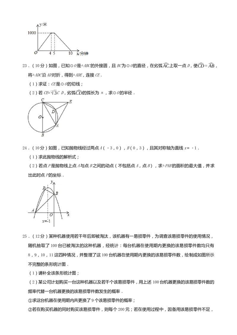 《2019湖南永州数学试卷+答案+解析(word整理版)_12.2026年4月全国各地高考模拟卷_2026版初中金考卷•45套中考试卷汇编系列合集_全国版中考真题(1)_各省市《历年中考真题》2013-2024(10)》第5页预览