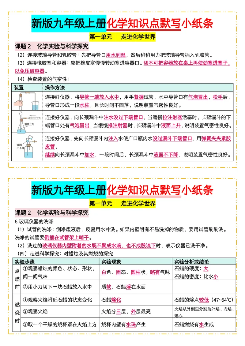 《版（3）新版九年级上册化学知识点默写小纸条答案_2027《知识点默写小纸条3版》（9年级上）（化学）》第5页预览