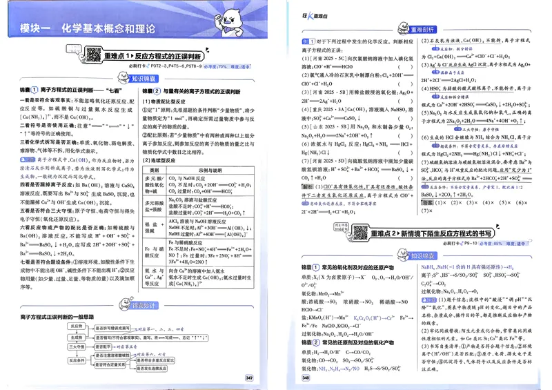 《27化学必刷题合订本狂K重点_高三必刷_高考必刷题_2027《高考必刷题合订本》（化学）》第2页预览
