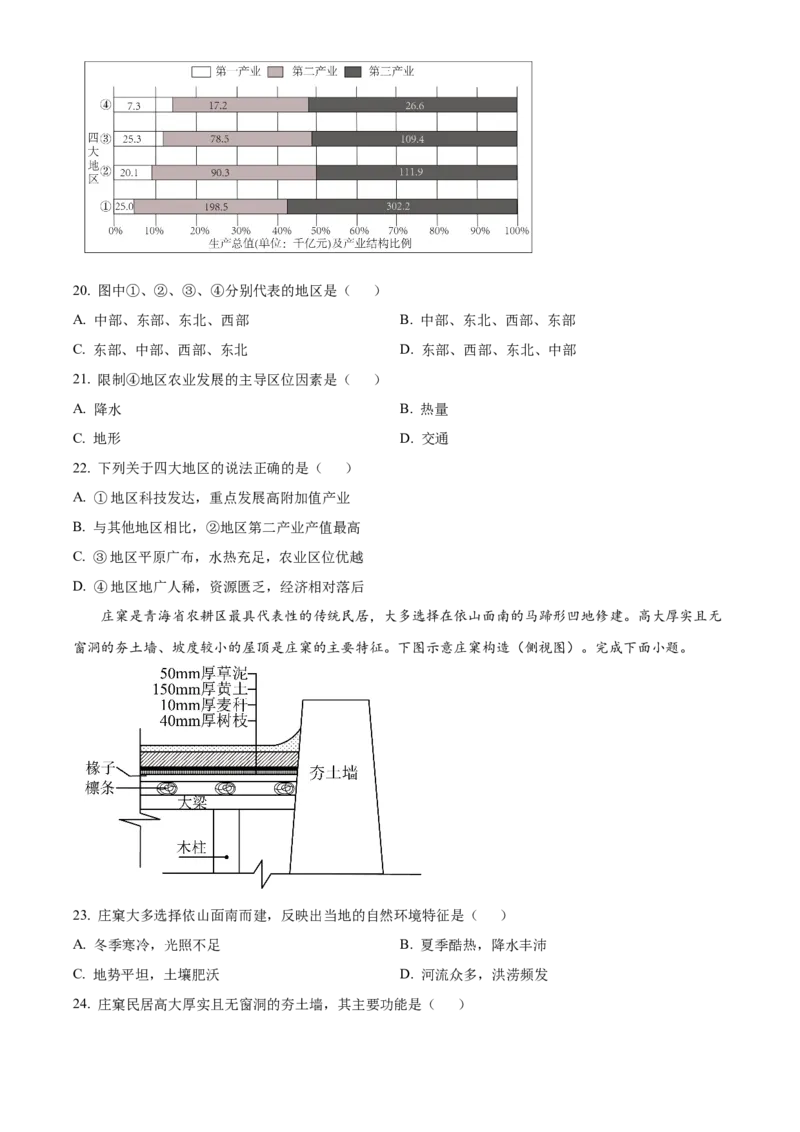 《浙江台州市玉环市坎门中学等十校联盟联盟2025-2026学年高一年级下学期期中联考地理试题Word版无答案_2024-2027高一（7-7月题库）(1)_2026年05月高一试卷》第6页预览