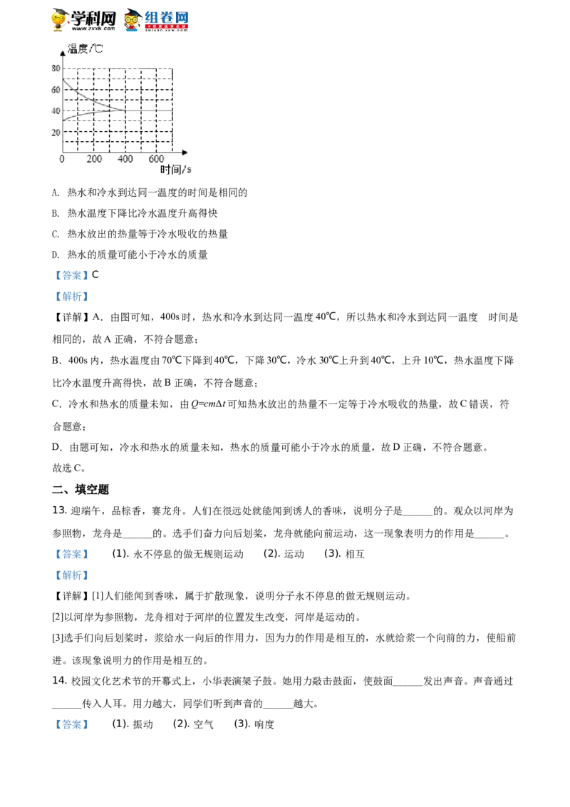 《2020年江苏盐城物理试卷+答案+解析(word整理版)_12.2026年4月全国各地高考模拟卷_2026版初中金考卷•45套中考试卷汇编系列合集_全国版中考真题(1)_各省市《历年中考真题》2013-2024(10)》第6页预览