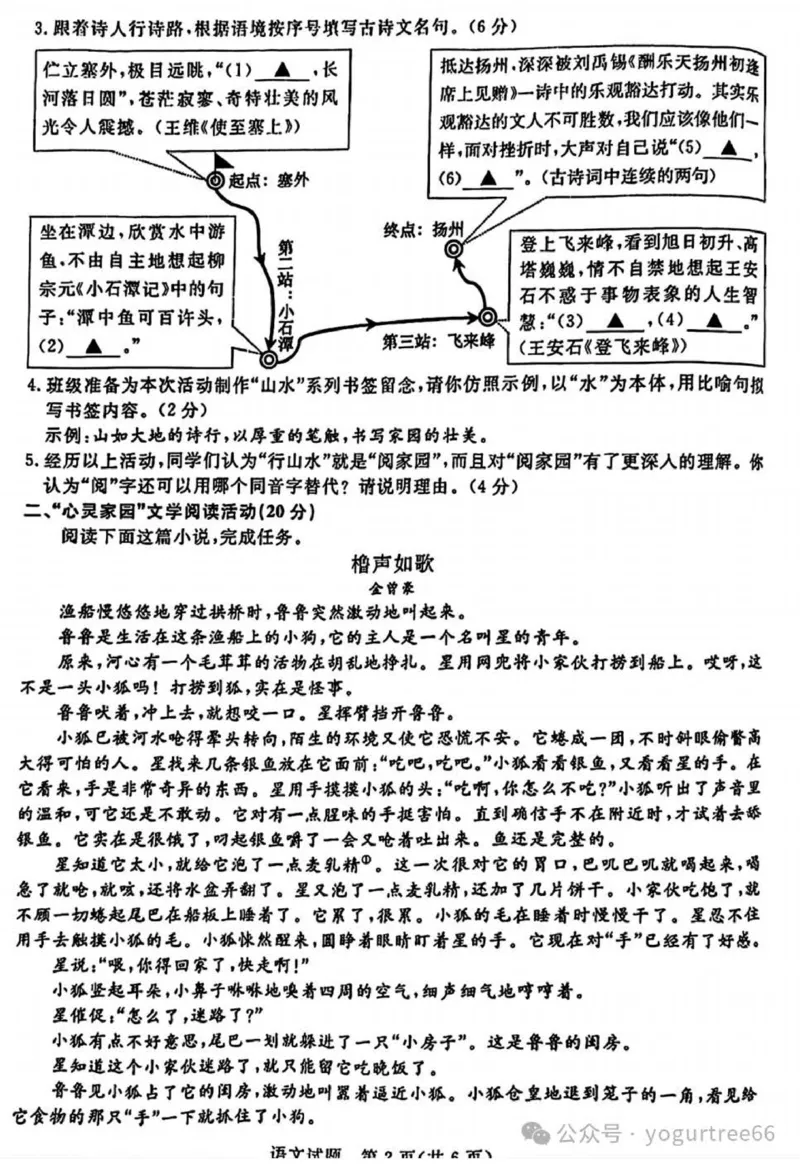 《2025年浙江省中考语文真题原卷完整版_12.2026年4月全国各地高考模拟卷_2026版初中金考卷•45套中考试卷汇编系列合集_全国版中考真题_2025年全国中考真题答案（按省市分类）(10)_浙江省》第2页预览