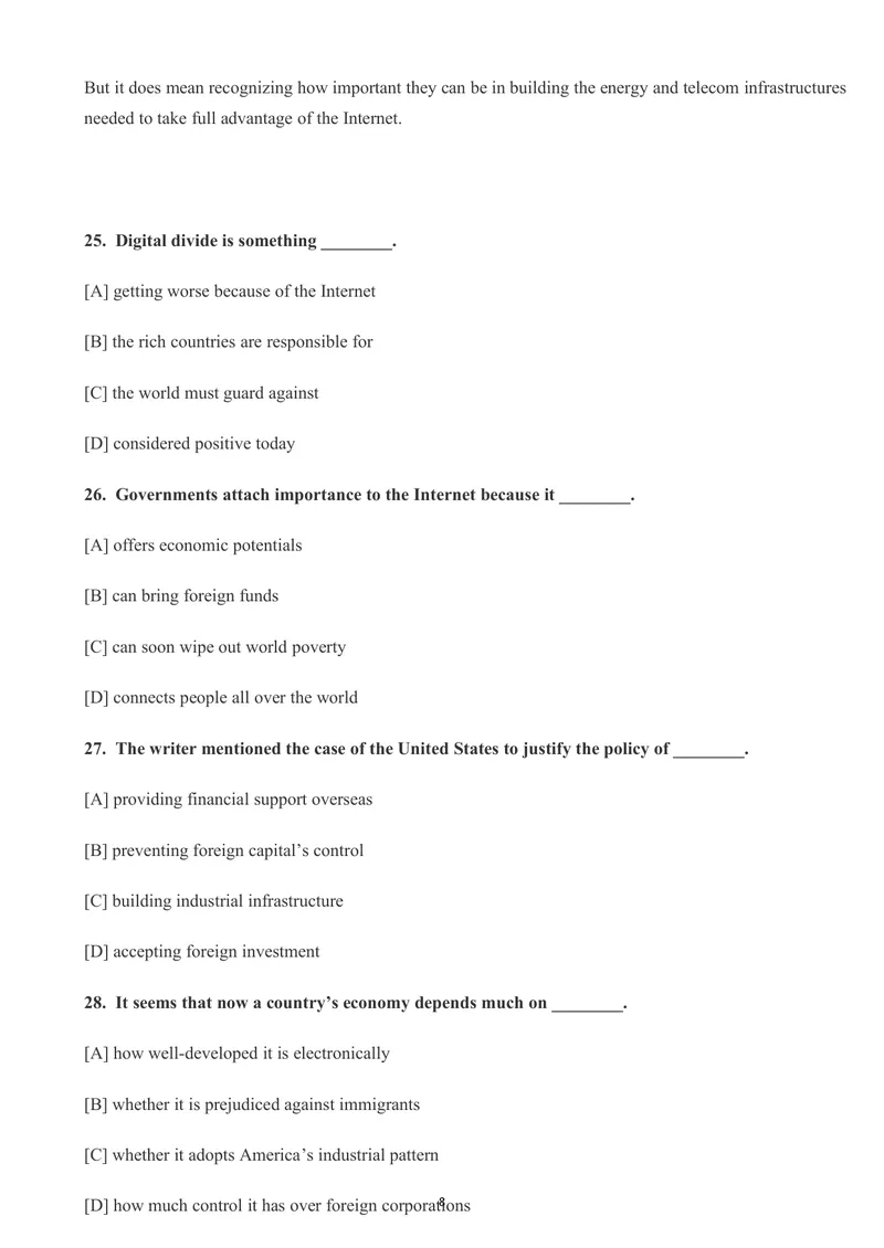 《2001~2009英语一阅读手译本_考研英语真题_01考研英语真题版本一_❤️赠2：英语一二逐词翻译_高分大神整理_英语_考研英语阅读逐词翻译（英一+英二赠送手译本）_英语一逐词翻译》第8页预览