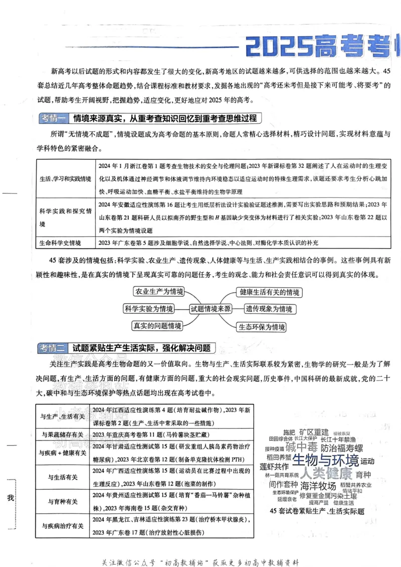 《2025《金考卷45套》生物新高考_12.2026年4月全国各地高考模拟卷_2026天星金考卷·优秀模拟试卷汇编45套_2025版《金考卷45套》》第6页预览