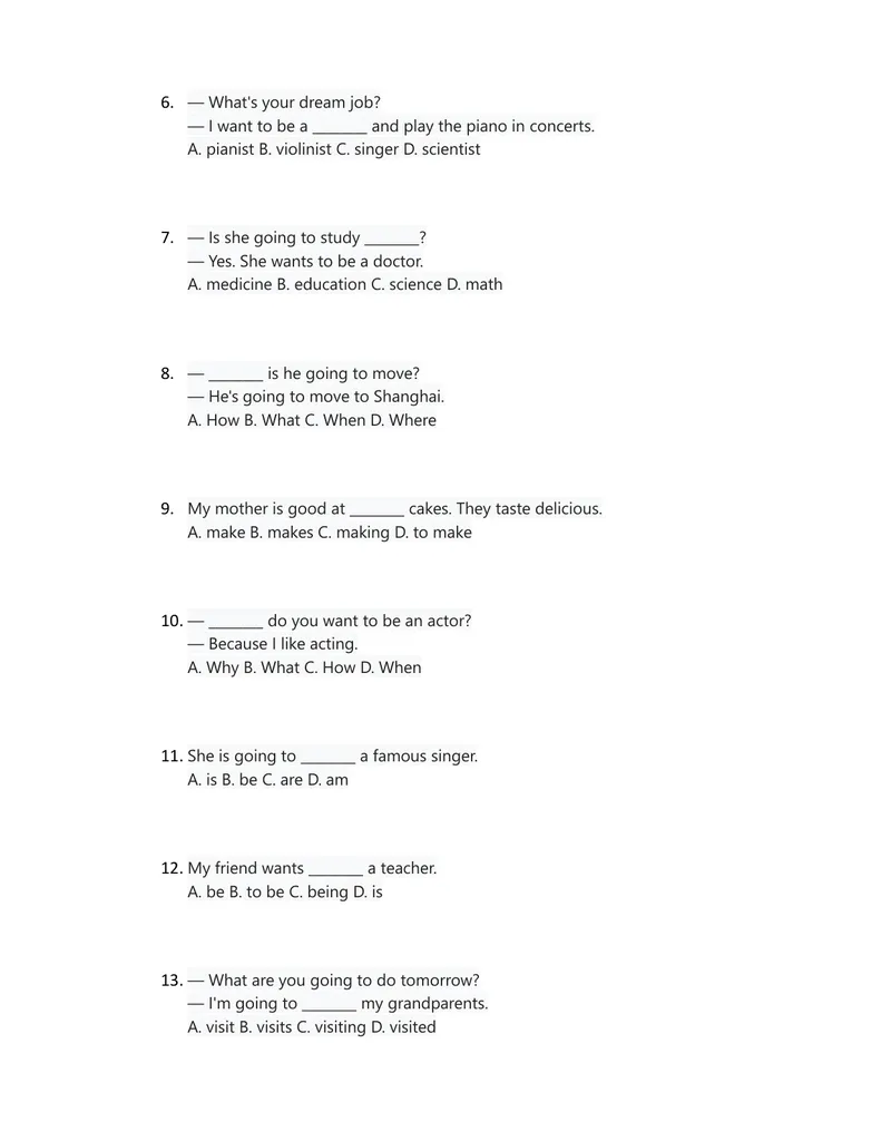 《人教版八上英语Unit6讲义（学生版）(1)_初中英语789_最新人教版英语八年级上册_新版_最新2025秋人教版英语（八年级上册）_2025秋人教版英语8上：预习资料包_13教材讲义（word+pdf）_学生版》第5页预览
