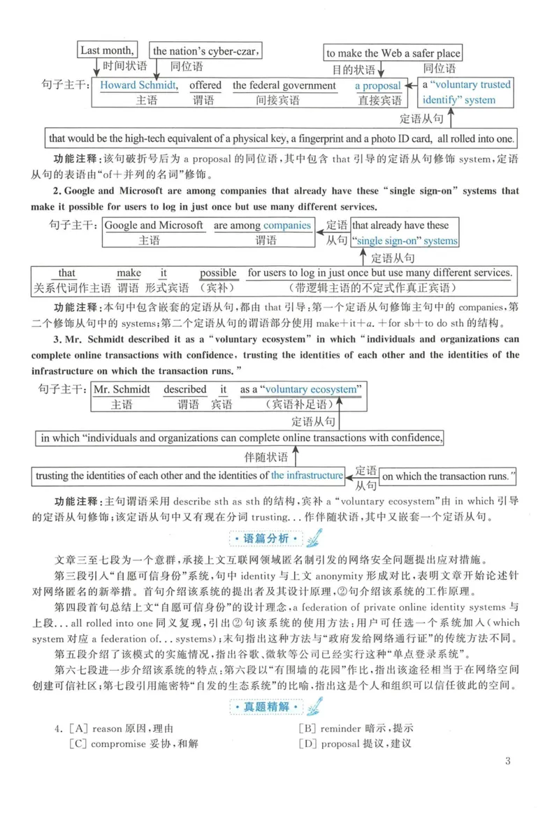 《2011年英语二真题解析_考研英语真题_01考研英语真题版本一_❤️赠2:英语一二逐词翻译_高分大神整理_英语_考研英语阅读逐词翻译(英一+英二赠送手译本)》第3页预览