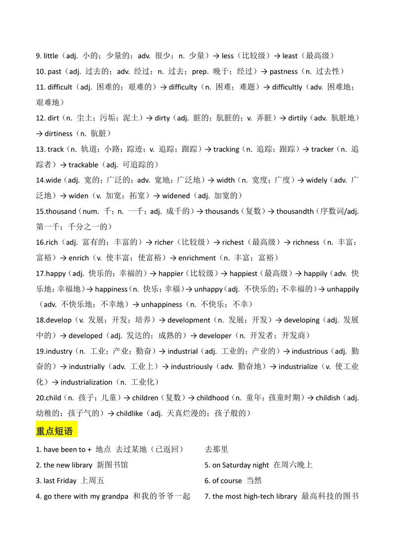《U1教师版_初中英语789_26秋最新人教版英语九年级上册_26秋人教九上_08、单元知识清单背诵版+默写版PDF版+word版_知识清单PDF版本_U1》第8页预览