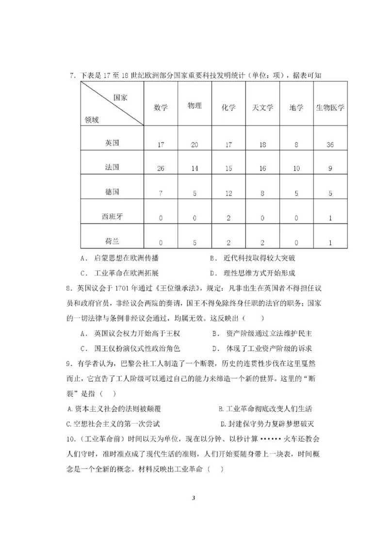 《高一历史5月25-262026年秋学期联盟校高一考试试卷_2024-2027高一（7-7月题库）(1)_2026年06月高一试卷_260607江苏省盐城市五校联盟2025-2026学年高一下学期5月阶段检测》第3页预览