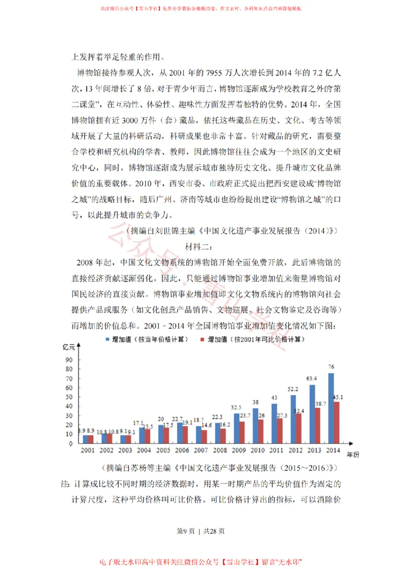 《2017年高考语文试卷（新课标Ⅲ卷）（解析卷）_高考历年真题_08-24全国高考真题（无水印）_新·PDF版2008-2024·高考语文真题_版本2：语文（按省份分类）2008-2024》第9页预览