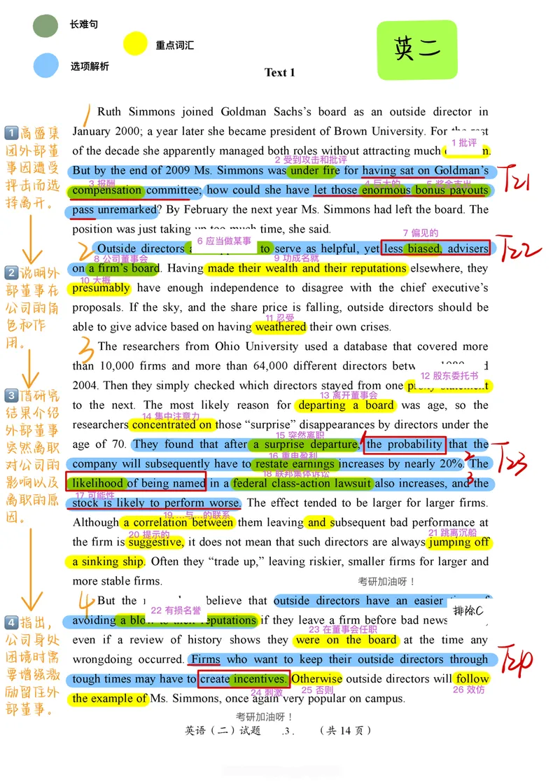 《（英二）2011年阅读真题带刷_Password_Removed_考研英语真题_01考研英语真题版本一_❤️赠2：英语一二逐词翻译_高分大神整理_英语_考研英语笔记400+页_英二阅读真题详解》第1页预览
