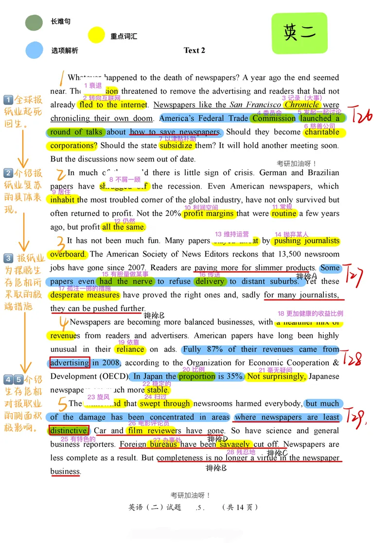 《（英二）2011年阅读真题带刷_Password_Removed_考研英语真题_01考研英语真题版本一_❤️赠2：英语一二逐词翻译_高分大神整理_英语_考研英语笔记400+页_英二阅读真题详解》第4页预览