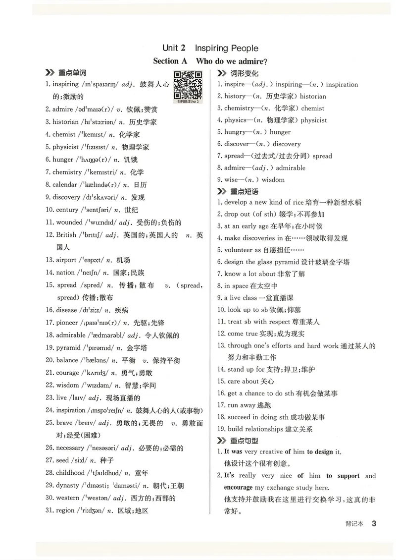 《背记本_初中英语789_26秋最新人教版英语九年级上册_26秋人教九上_31、练习题+试卷（教辅）合集多套_全品作业本》第5页预览