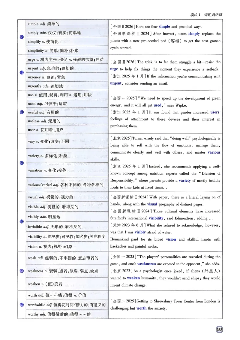 《2027《高考必刷题合订本》英语狂k重难点_高三必刷_高考必刷题_2027《高考必刷题合订本》（英语）》第9页预览