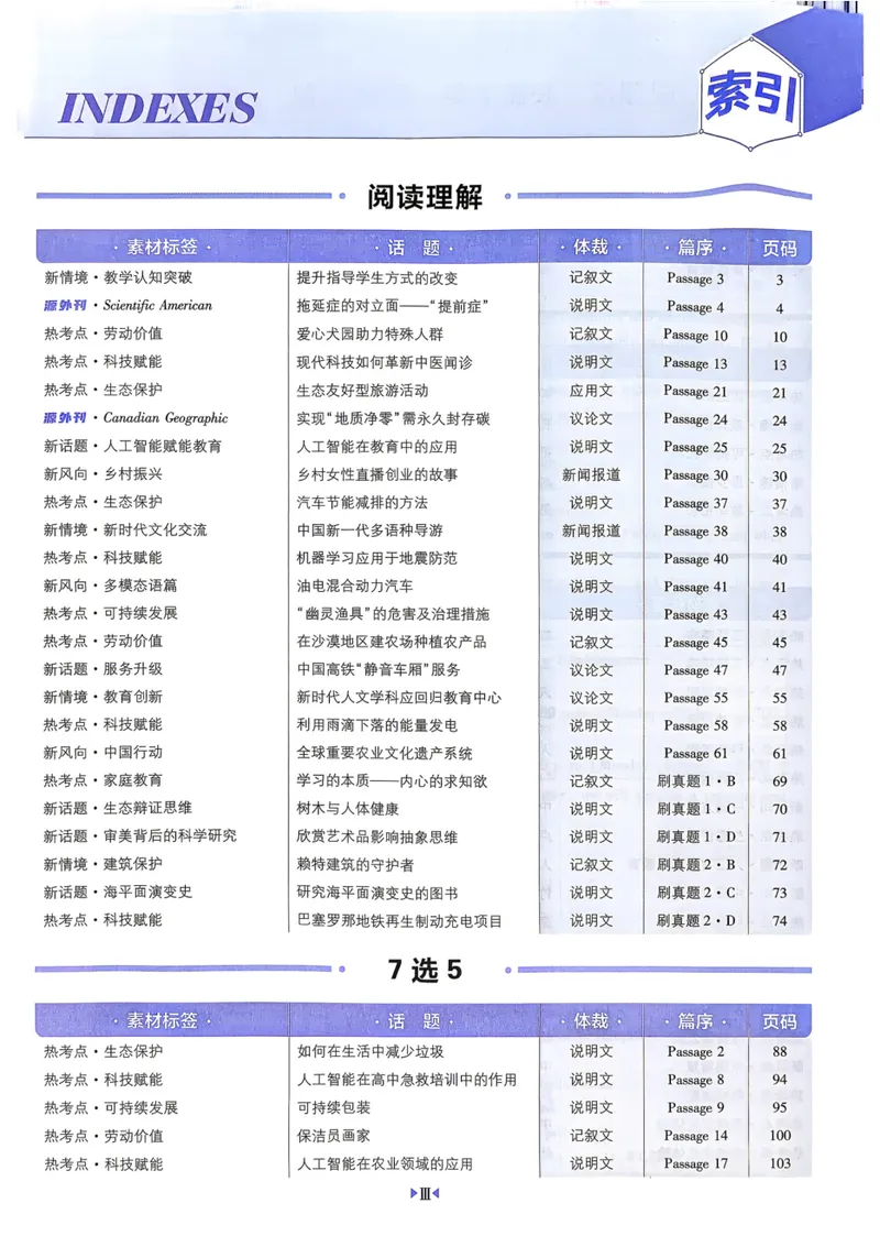 《2027《高考必刷题合订本》英语_高三必刷_高考必刷题_2027《高考必刷题合订本》（英语）》第9页预览