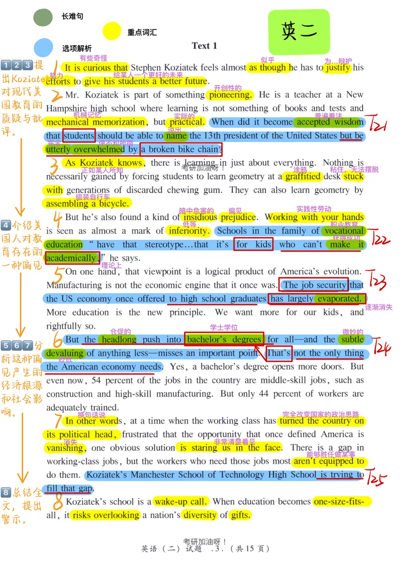 《（英二）2018年阅读真题带刷_Password_Removed_考研英语真题_01考研英语真题版本一_❤️赠2：英语一二逐词翻译_高分大神整理_英语_考研英语笔记400+页_英二阅读真题详解》第1页预览