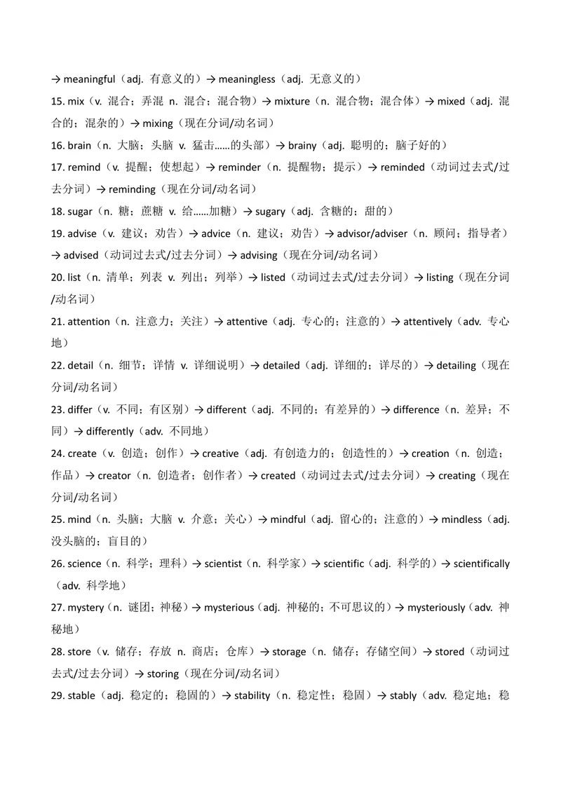 《新人教版九上知识清单U4合并_初中英语789_26秋最新人教版英语九年级上册_26秋人教九上_08、单元知识清单背诵版+默写版PDF版+word版_知识清单PDF版本_U4》第2页预览