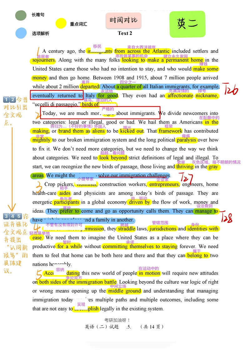 《（英二）2013年阅读真题带刷_Password_Removed_考研英语真题_01考研英语真题版本一_❤️赠2：英语一二逐词翻译_高分大神整理_英语_考研英语笔记400+页_英二阅读真题详解》第5页预览