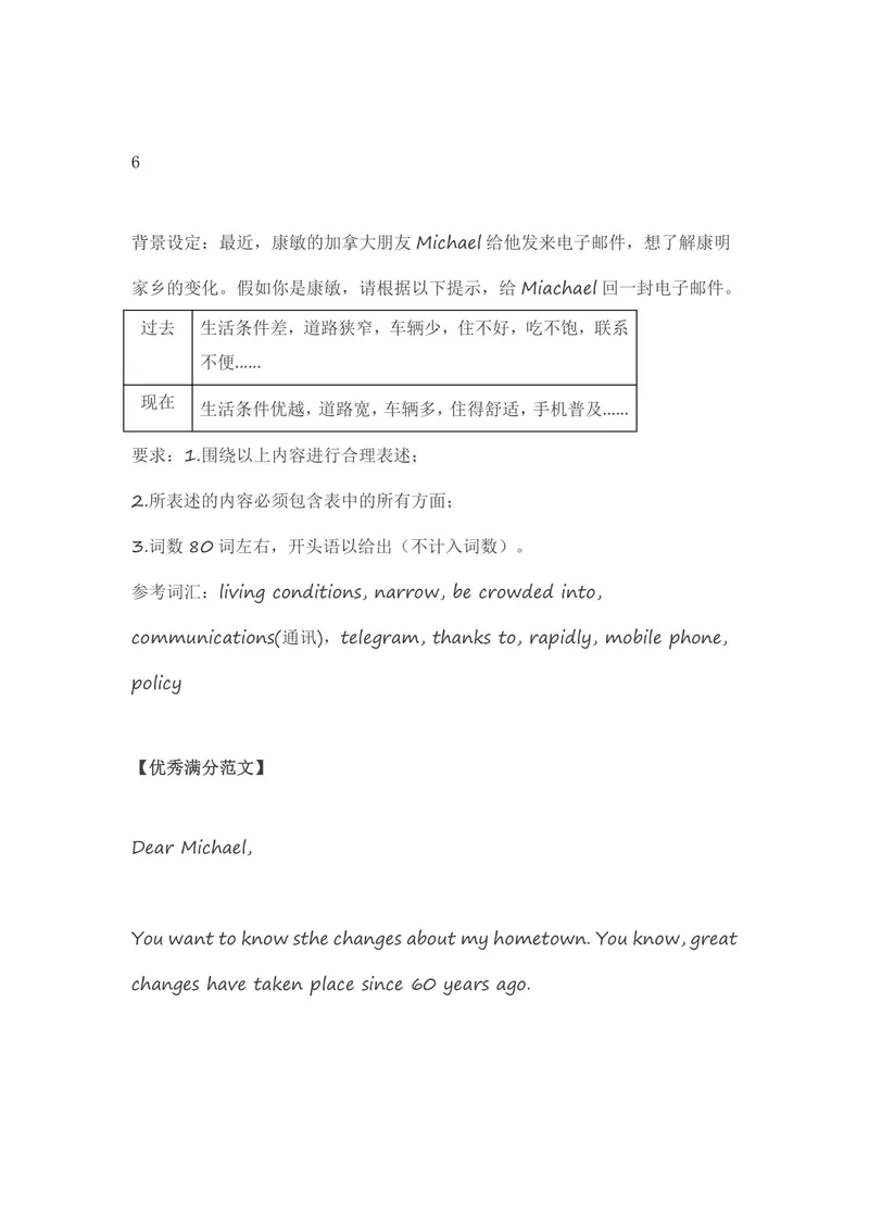 《初中英语必备20篇范文_初中英语789_26秋最新人教版英语九年级上册_26秋人教九上_39、赠送其它资料_旧版资料_14.知识点_中考知识点》第6页预览