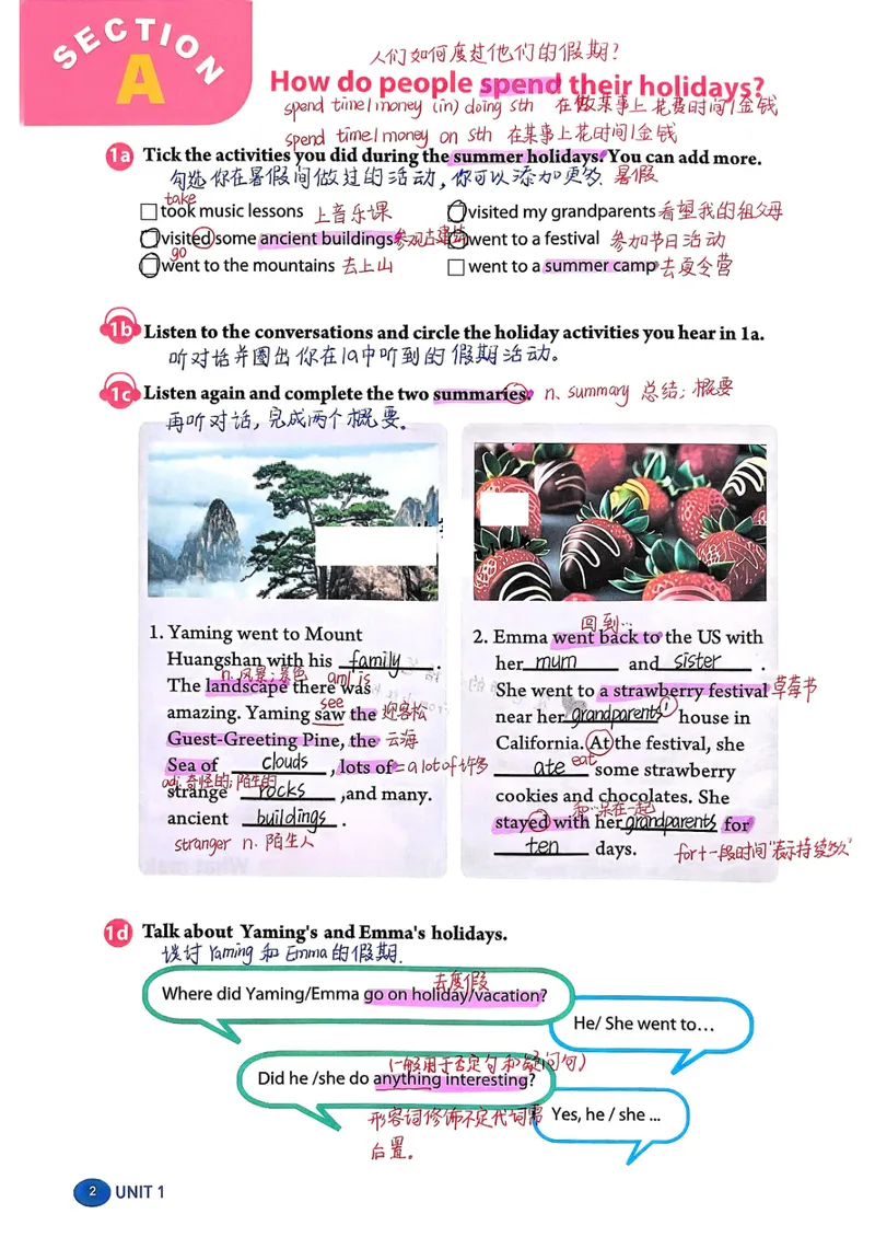《2025秋八上英语手写笔记_初中英语789_最新人教版英语八年级上册_新版_最新2025秋人教版英语（八年级上册）_2025秋人教版英语8上：预习资料包_12课堂笔记（pdf）（多套）》第10页预览