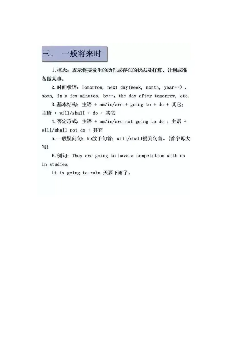 《初中英语：16张图让你掌握英语16种时态_初中英语789_26秋最新人教版英语九年级上册_26秋人教九上_39、赠送其它资料_旧版资料_14.知识点_中考知识点》第4页预览