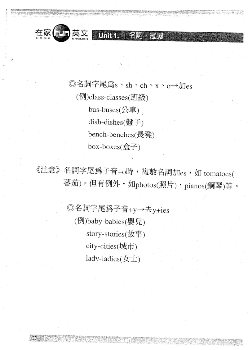 《《初级语法》第一册(共3册)初级文法视频课程讲义_初中英语789_26秋最新人教版英语九年级上册_26秋人教九上_39、赠送其它资料_旧版资料_19.语法全套_初级文法课程同步讲义3册全集》第9页预览