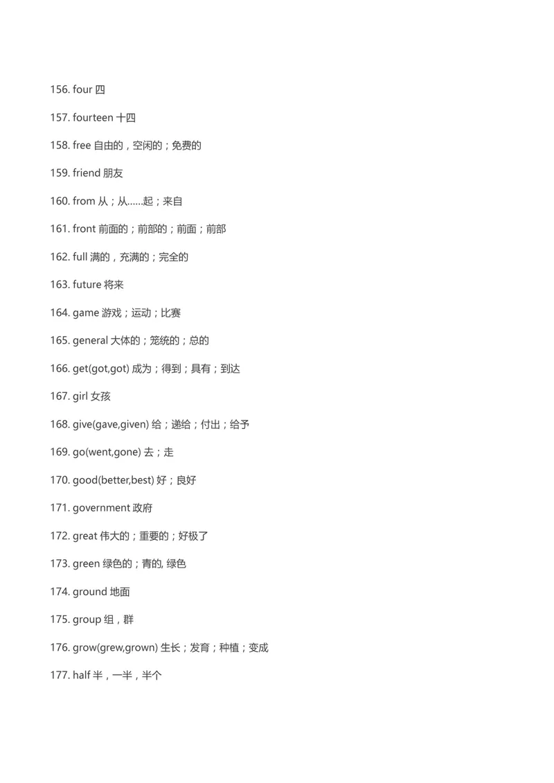 《初中英语最重要的530个高频词_初中英语789_26秋最新人教版英语九年级上册_26秋人教九上_39、赠送其它资料_旧版资料_14.知识点_中考知识点》第8页预览