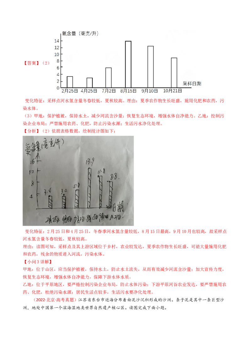 《专题13资源、环境与国家安全-（北京专用）（教师版）_北京高考全科_地理_五年（2020-2024）高考地理真题分类汇编（北京专用）》第7页预览