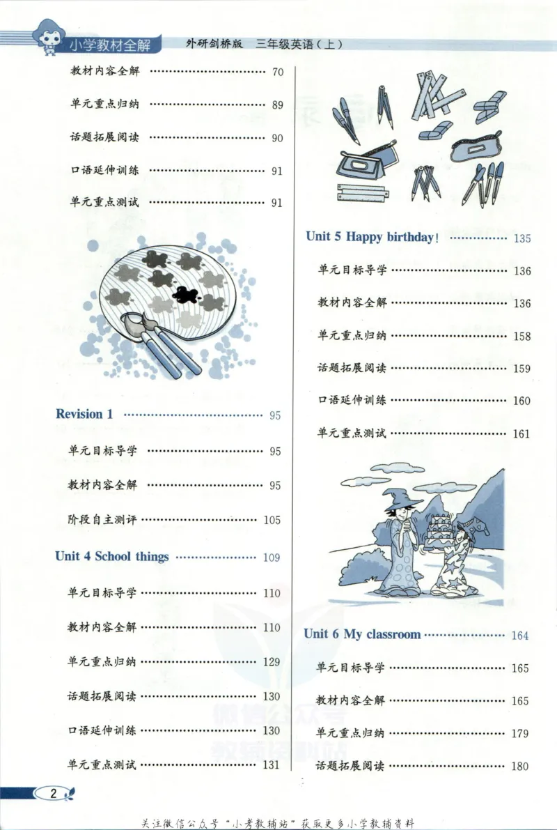 《小学教材全解三年级上册英语外研剑桥版_薛金星小学教材全解(2)》第8页预览