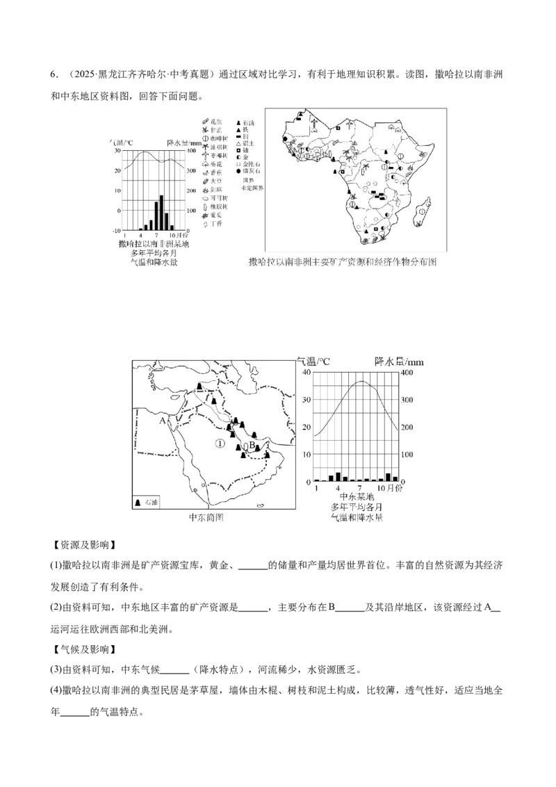 《专题05东半球其他地区和国家（全国通用）（第02期）（学生版）_2026年中考真题分类汇编9科_2025年中考地理真题分类汇编（全国通用）-Z3》第5页预览