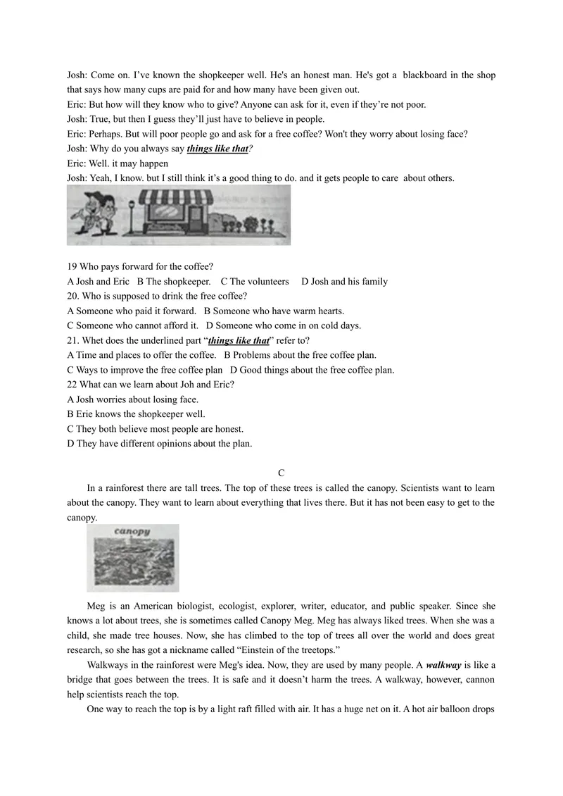 《2019年山东省济宁市中考英语试题（WORD版，含答案）_初中英语789_26秋最新人教版英语九年级上册_人教版英语九年级全册_人教版初中英语9全一册_0最新更新_人教版英语9年级下册_山东_济宁》第4页预览