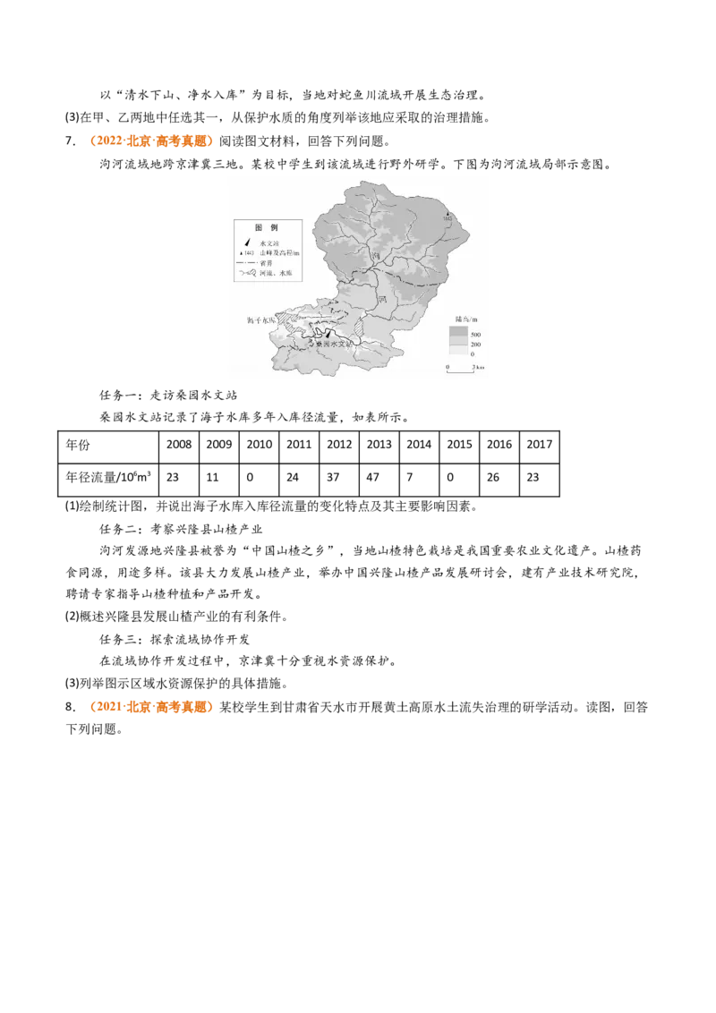 《专题10农业（北京专用）（学生版）_北京高考全科_地理_五年（2021-2025）高考地理真题分类汇编（北京专用）》第3页预览