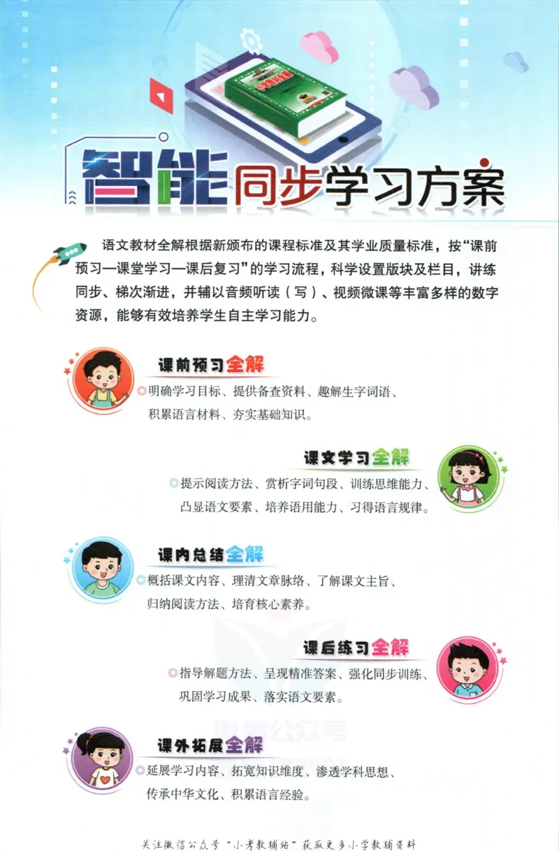 《小学教材全解五年级上册语文人教版_薛金星小学教材全解(2)》第4页预览