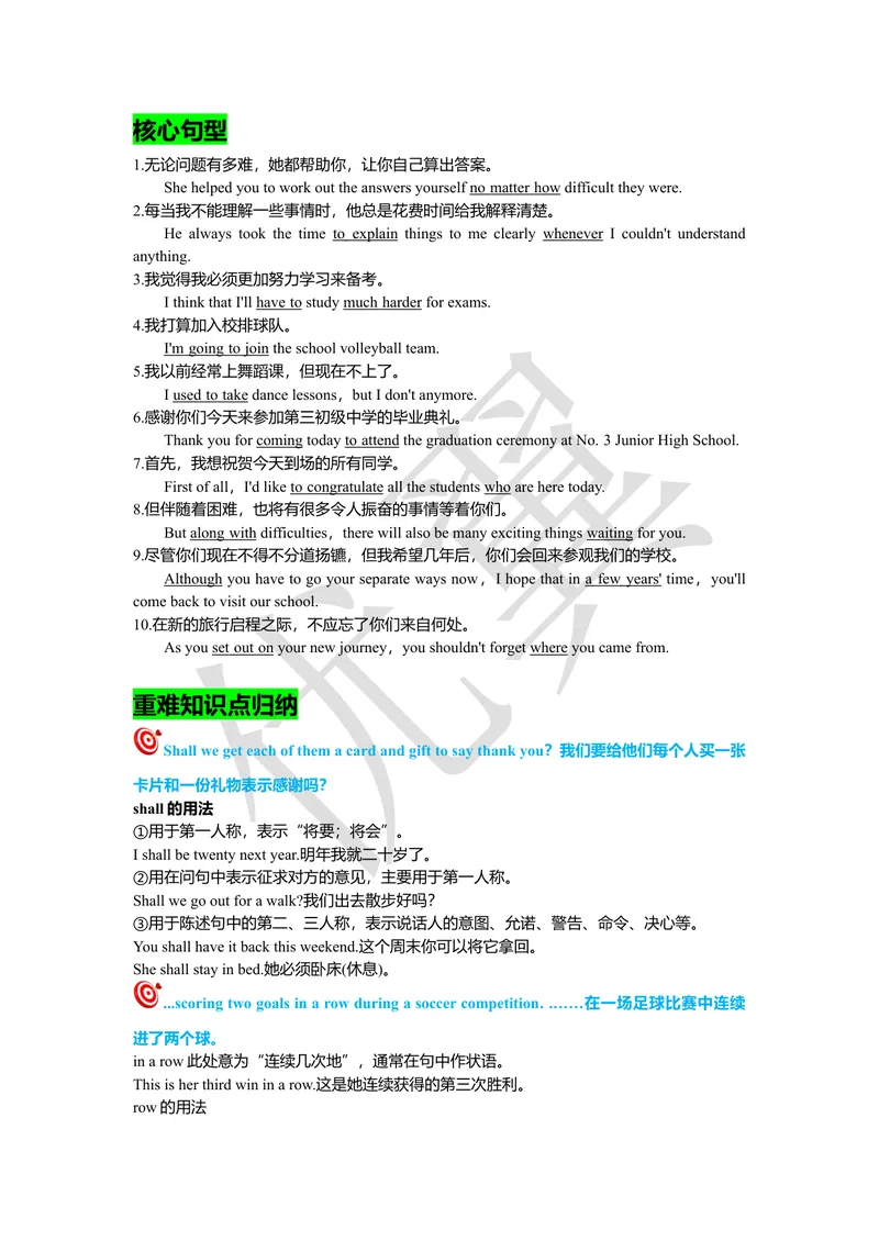 《unit14复习课件老师版_初中英语789_26秋最新人教版英语九年级上册_26秋人教九上_39、赠送其它资料_旧版资料_7.复习课件_九英下(RJ)--单元复习课件_unit14》第2页预览