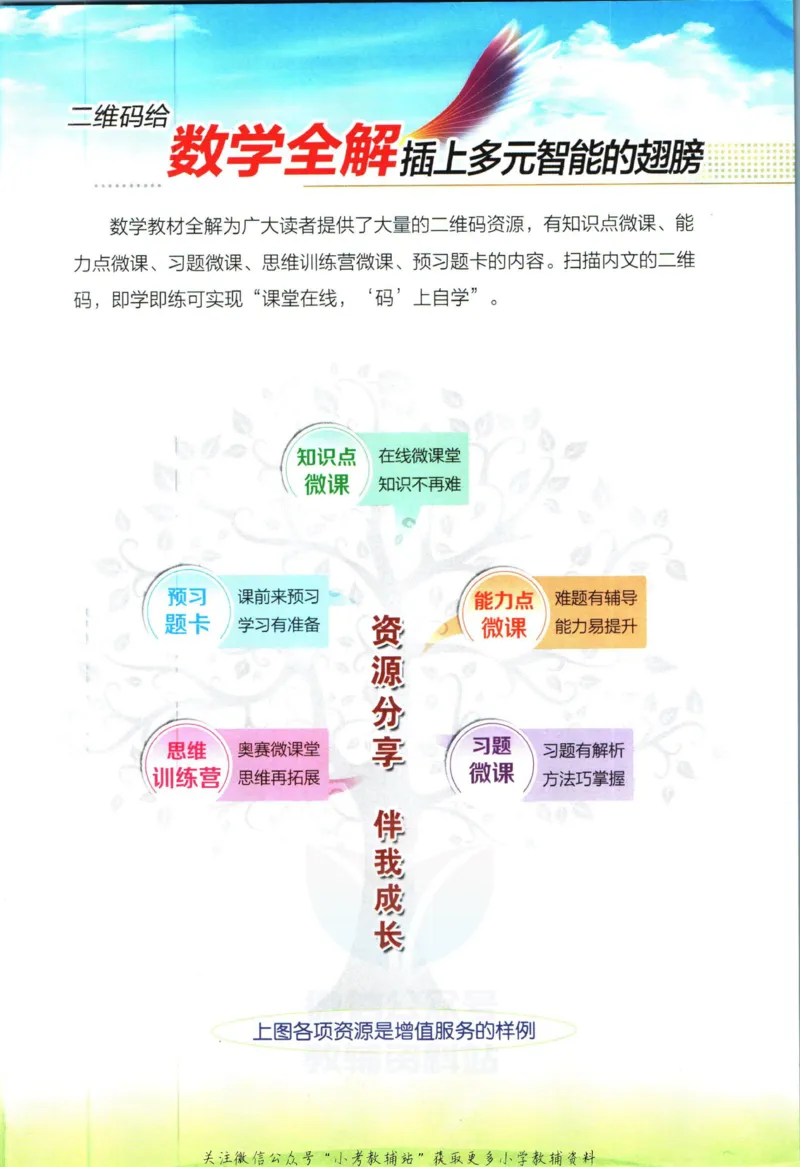 《小学教材全解五年级上册数学冀教版_薛金星小学教材全解(2)》第3页预览