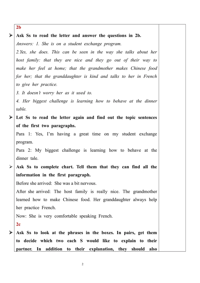 《Unit10SectionB（2a-2e）教案_初中英语789_旧版人教版英语九年级全册_旧版可参考_03.英语9全一册-核心素养教案+PPT课件第3套_9英教案（含核心素养）_Unit10》第2页预览